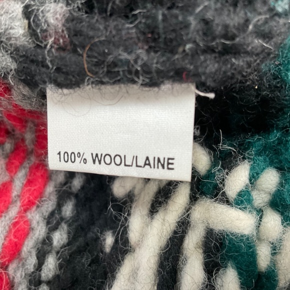 Men’s small or Women’s large chunky 100% wool sweater by Nuevo Americana - Picture 8 of 9